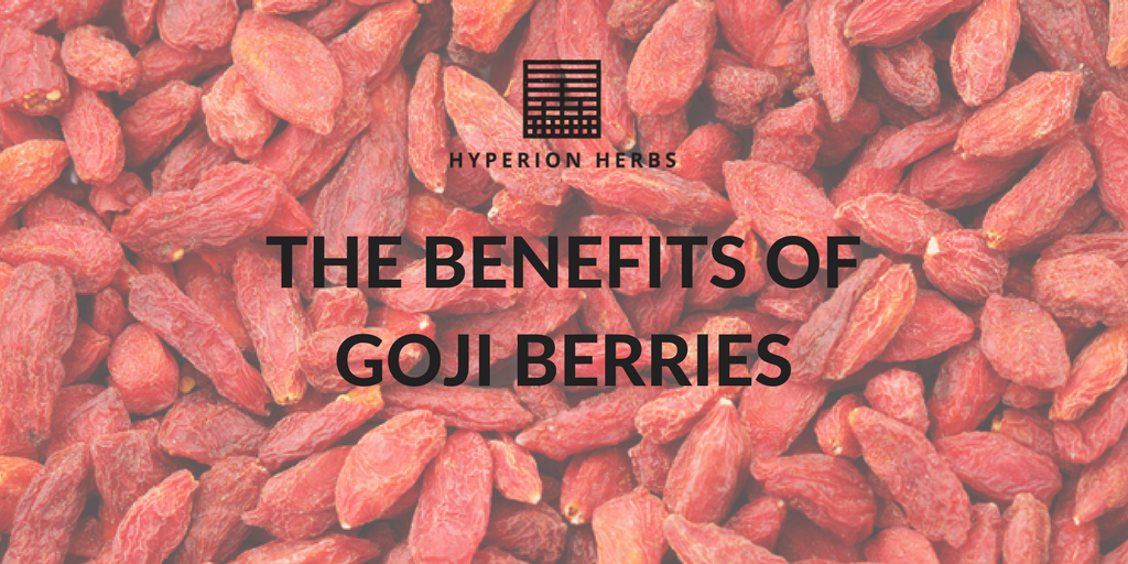 The Benefits of Goji Berries Hyperion Herbs