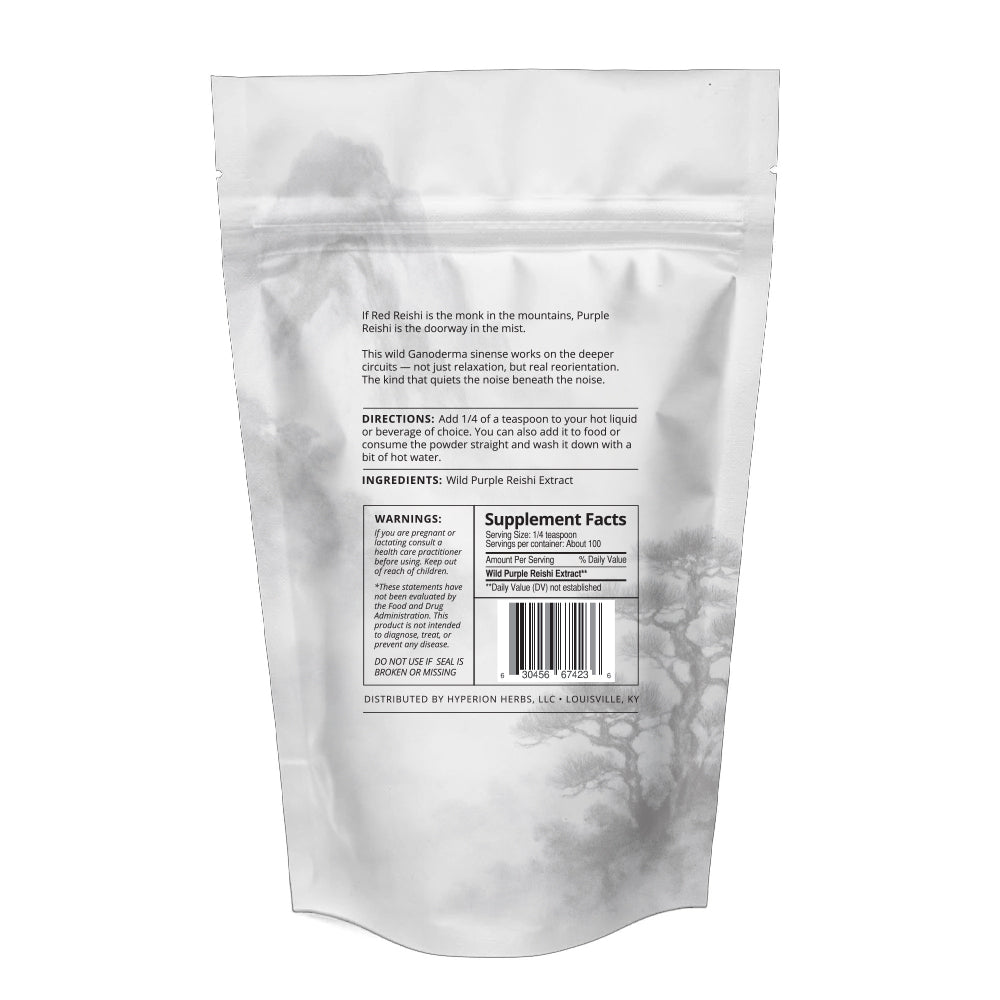 Wild Purple Reishi Extract - 100 grams