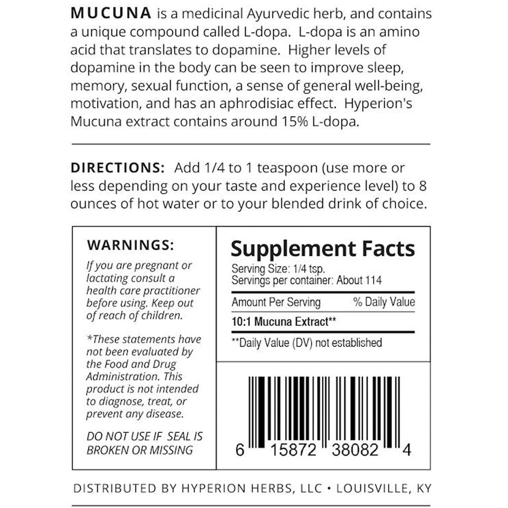 Mucuna Extract - Hyperion Herbs